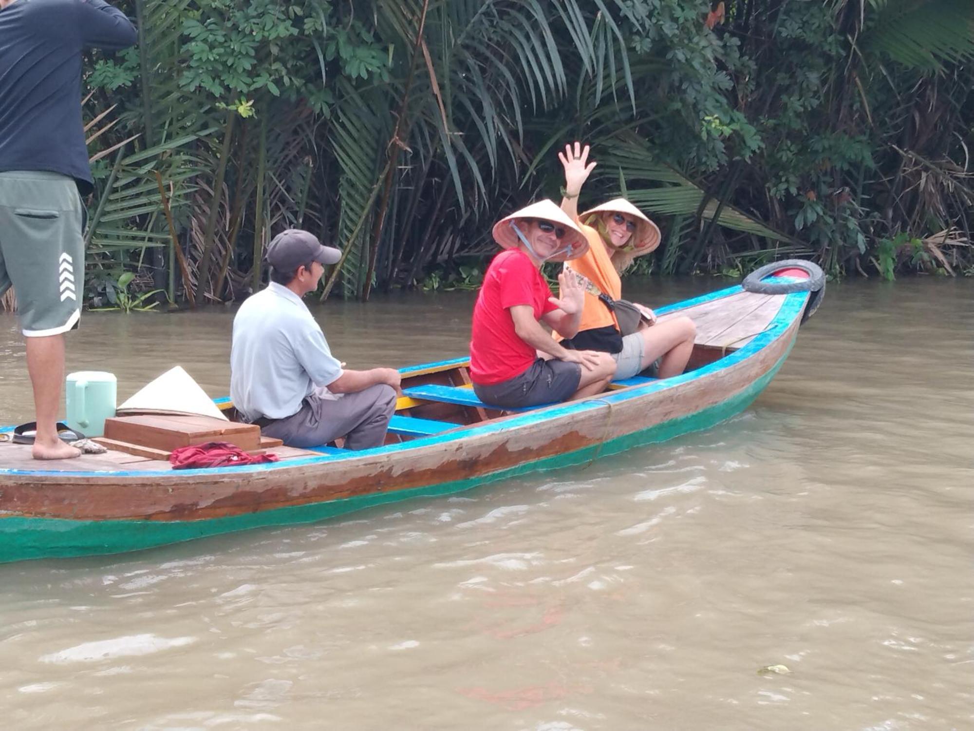 Quoc Phuong Riverside Homestay Ben Tre Exteriör bild